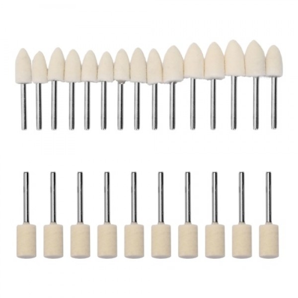 129pcs Abrasive Polishing Wheel Polishing Tools Wool Felt Metal Surface Buffing Accessories Rotary Tool