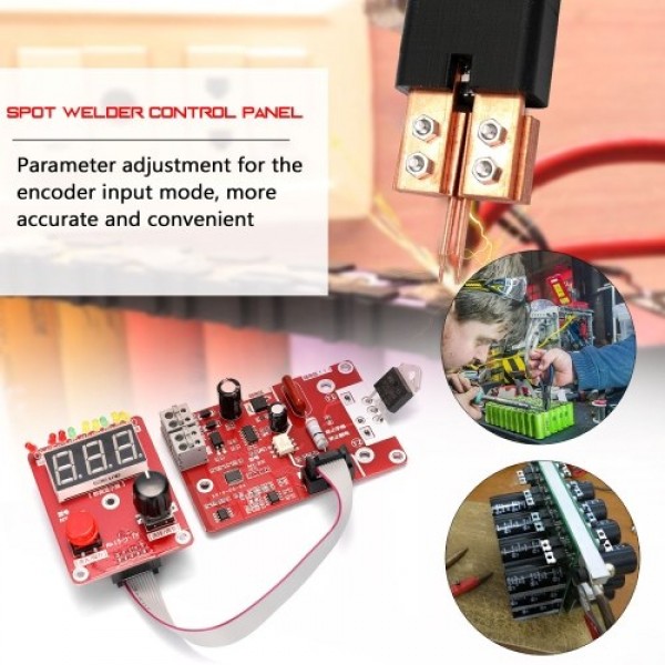 NY-D02 Double Pulse Encoder Time Current Spot Weld...