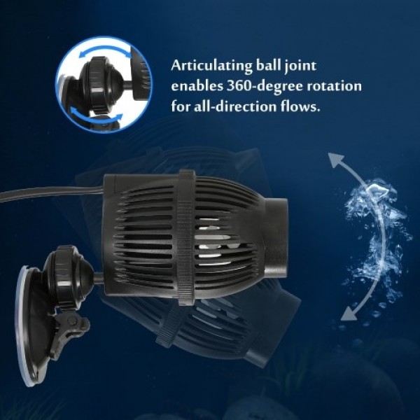 792GPH Submersible Aquarium Wave Maker Whisper-qui...