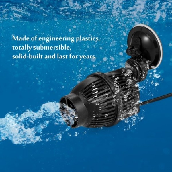 792GPH Submersible Aquarium Wave Maker Whisper-quiet Fish Tank Water Pump ( Single head)