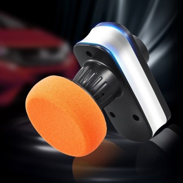 12000r/min 12 V Car Polishing Machine Handheld Portable Electric Car Polisher Waxing Machine with 4 Type Polishing Pads 5M Cable