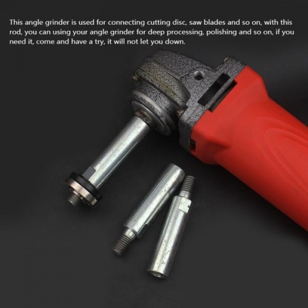 M-10 Arbor Connector Adapter Angle Grinder Polisher Lengthen Connecting Rod Multi-function Angle Grinder Accessories for Connect