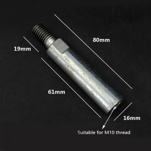 M-10 Arbor Connector Adapter Angle Grinder Polisher Lengthen Connecting Rod Multi-function Angle Grinder Accessories for Connect