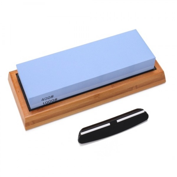 400/1000 3000/8000 Grit Premium Whetstone Cut Sharpening Stone Set Sharpener for All Blade Non Slip Base Cutter Sharpener