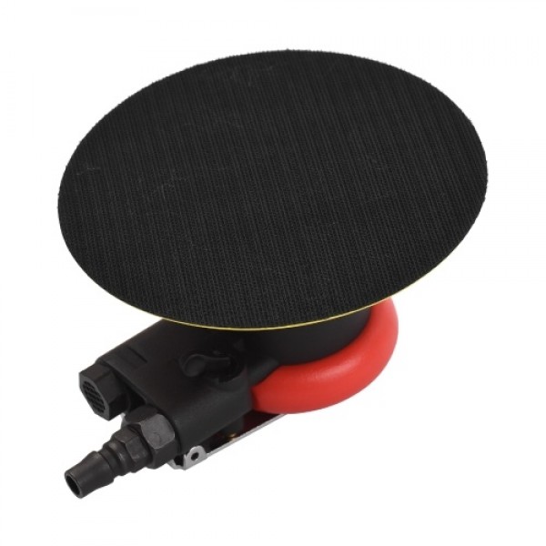 Pneumatic Sander 6 Inch Polishing Sanding Waxing for Car Wall Wood Metal 13500RPM Red