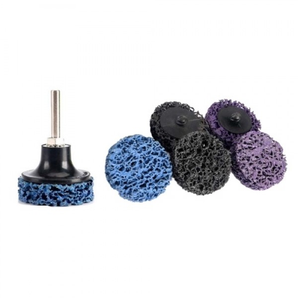 6PCS 2 Inch  Strip Discs Stripping Wheel with 1 Sh...