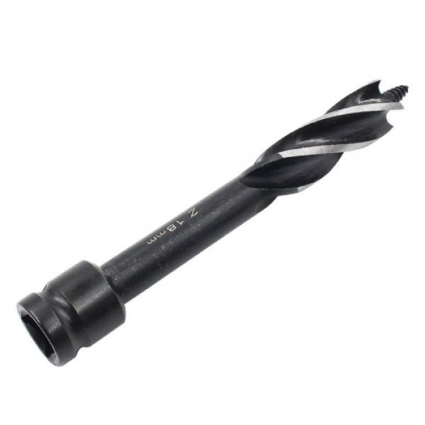 Auger Drill Bit Set 3 Pcs High Carbon Steel Wood Boring Bits Long 4 Flute Cut Drilling Tool Woodworking Wood Hole Cutter Bits wi