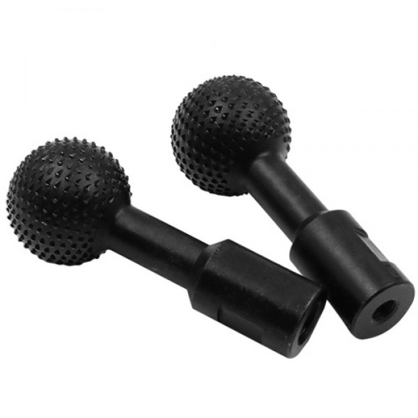 Sphere Rotary Burr Rotary Grinding Head Drilling Bits Woodworking Attachment for 100/ 115/ 125 Angle Grinder for Wood Marking Ca