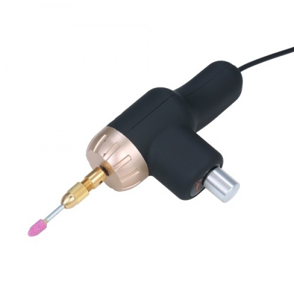 Electric Rotary Engraving Tool 24W Adjustable Speed Polisher with 10pcs Rotary Accessory Kit Grinding Cleaning Tool Kit