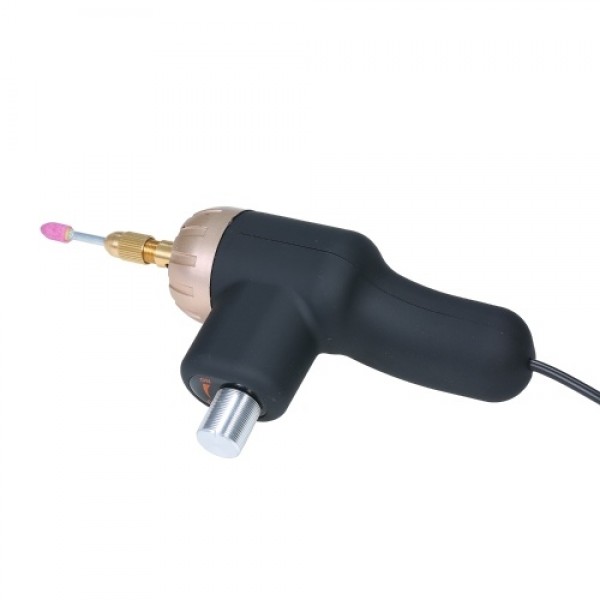 Electric Rotary Engraving Tool 24W Adjustable Speed Polisher with 10pcs Rotary Accessory Kit Grinding Cleaning Tool Kit