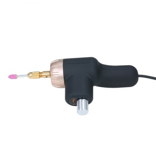Electric Rotary Engraving Tool 24W Adjustable Speed Polisher with 10pcs Rotary Accessory Kit Grinding Cleaning Tool Kit