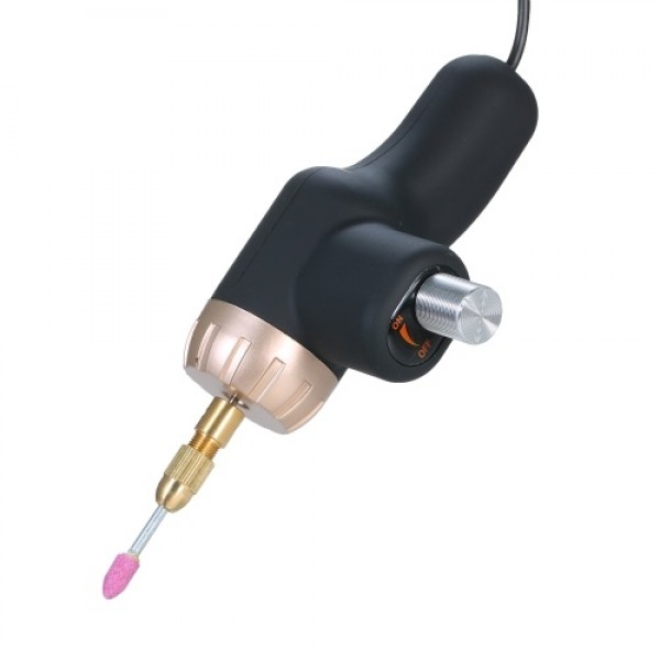 Electric Rotary Engraving Tool 24W Adjustable Speed Polisher with 10pcs Rotary Accessory Kit Grinding Cleaning Tool Kit