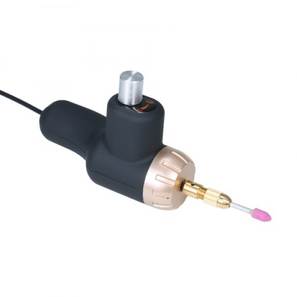 Electric Rotary Engraving Tool 24W Adjustable Speed Polisher with 10pcs Rotary Accessory Kit Grinding Cleaning Tool Kit