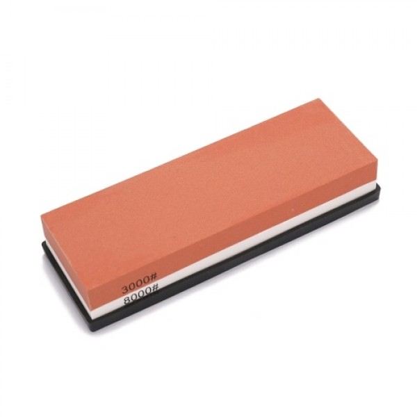 400/1000 3000/8000 Grit Premium Whetstone Cut Sharpening Stone Set Ideal Sharpener for All Blades Non Slip Base Cutter Sharpener