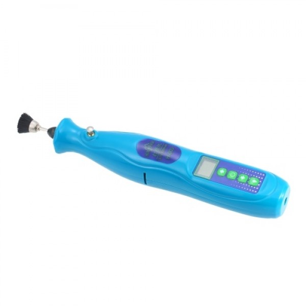 Intelligent Digital Display Electric Grinder Speed Adjustable Digital Display Screen LED Lighting Electric Grinder H-003 Turquoi