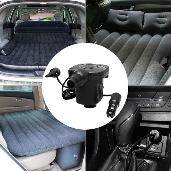 DC 12V Portable Electric Air Pump Air Mattress Boat Car Auto Air Inflatable Pump For Car Camping Inflator 50W