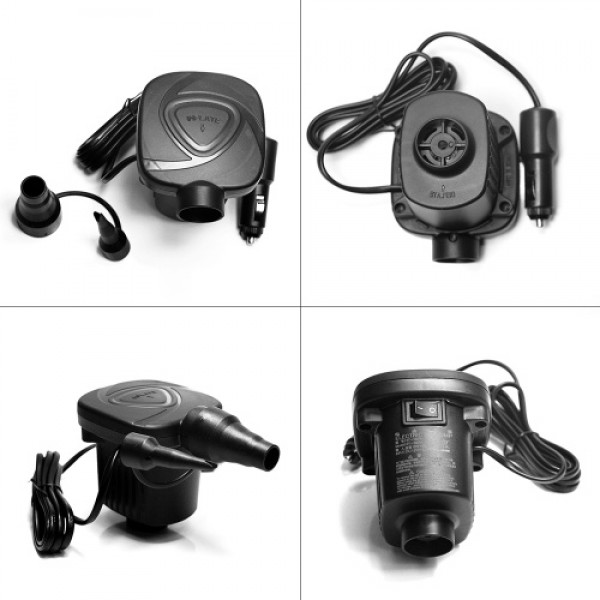 DC 12V Portable Electric Air Pump Air Mattress Boa...
