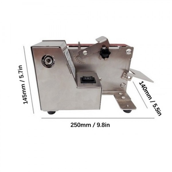 180W Small Sanding Machine Belt Sander 7 Gear Speed Adjustable Household Electric Polishing Machine Desktop Sanding Tool Metal W