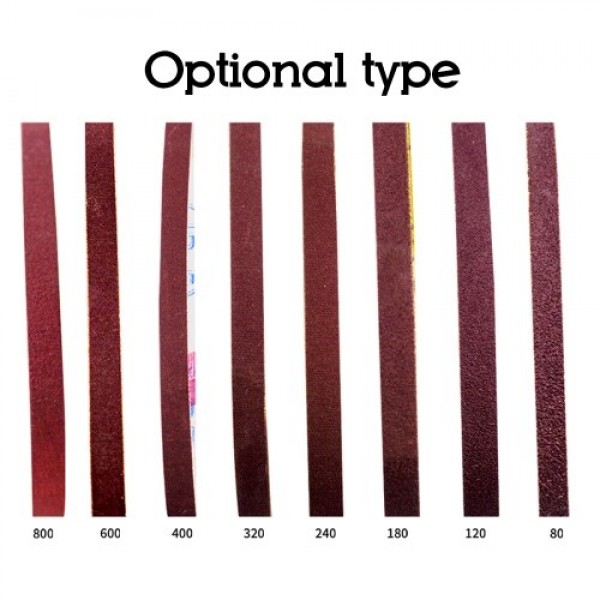 10pcs 330*10mm Sanding Belts 80-800 Grit Grinding ...