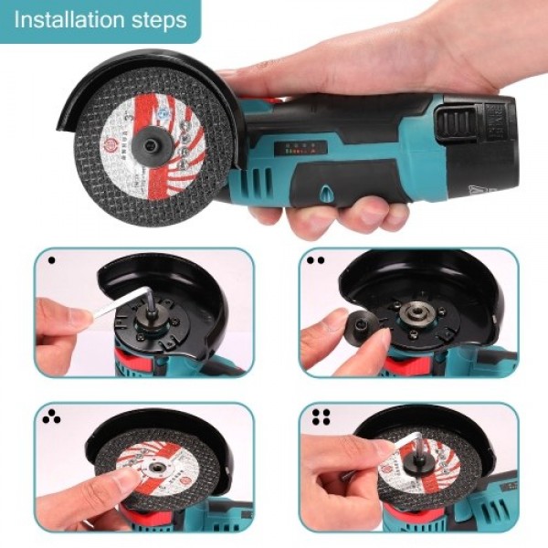 19500rpm Electric Grinding Tool Multifunctional Cutter for Cutting Polishing Ceramic Tile Wood Stone Steel