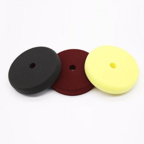 1pc Polishing Pad 6 Inches Car Buffing Sponge for Automobiles Yachts Moderate Scratch Oxidation Defect Removal Black Fine Polish