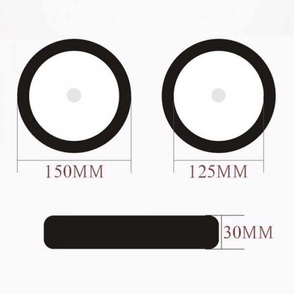1pc Polishing Pad 6 Inches Car Buffing Sponge for Automobiles Yachts Moderate Scratch Oxidation Defect Removal Black Fine Polish