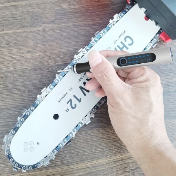 Electric Rotary Tool Grinding Pen for Light-Duty DIY Crafting Polishing Waxing Drilling Engraving Silver