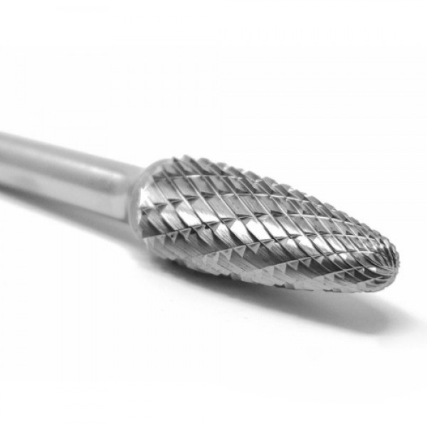 1Pc Double Cut Tungsten Carbide Burr Bur Cutting T...