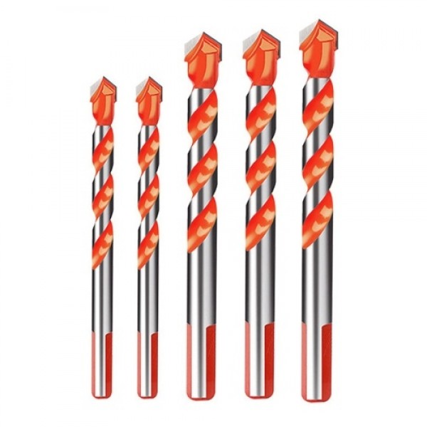 5PCS Metal Drill Bit Set Multi-functional Punching...