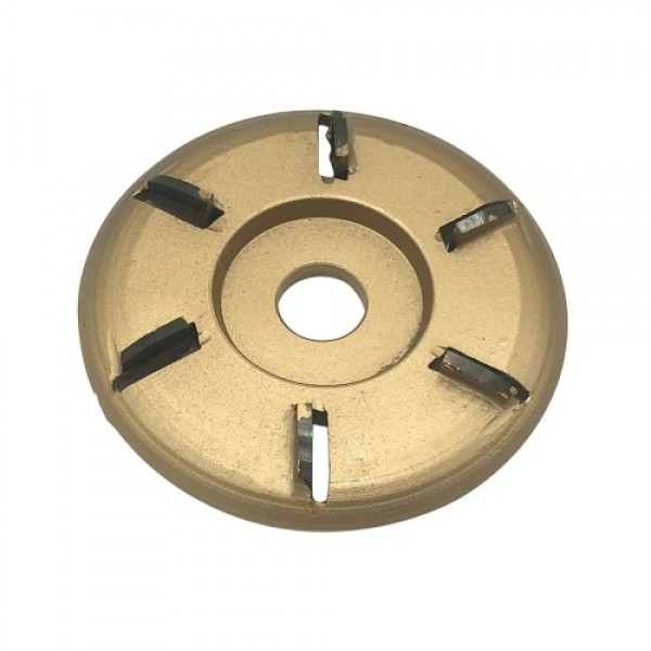 6-Teeth Power Wood Carving Disc Tool Milling Cutte...