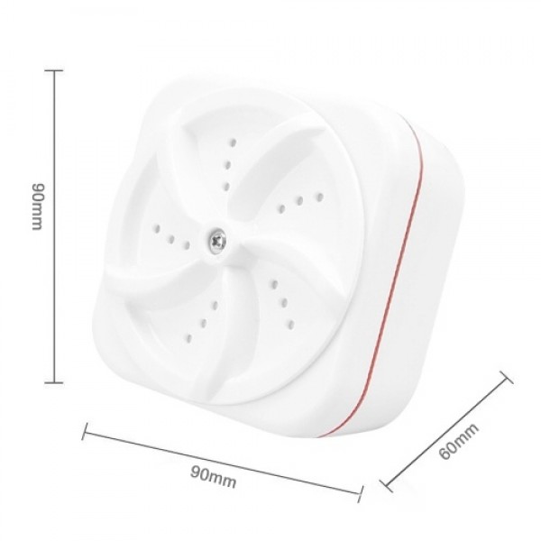 USB Powered 18W Mini Portable Turbos Washing Machine 30 Minutes Timed Washing Machine for Home Travel Hotel College Room Apartme