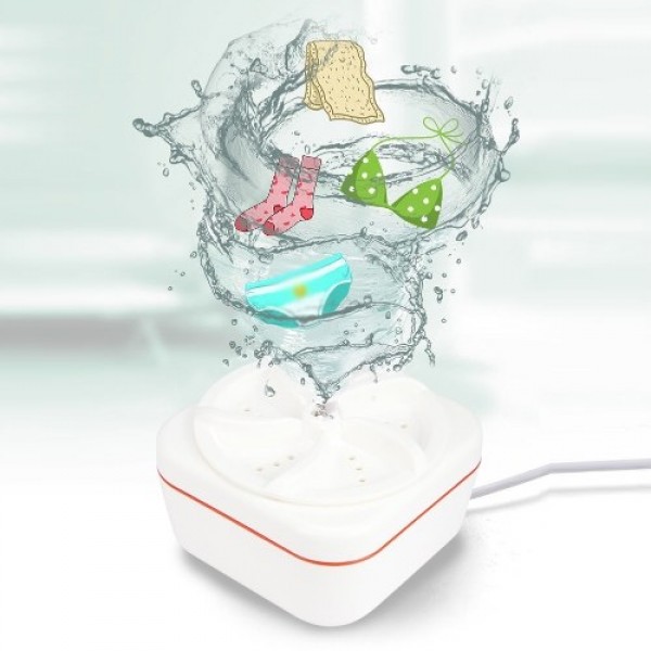 USB Powered 18W Mini Portable Turbos Washing Machine 30 Minutes Timed Washing Machine for Home Travel Hotel College Room Apartme