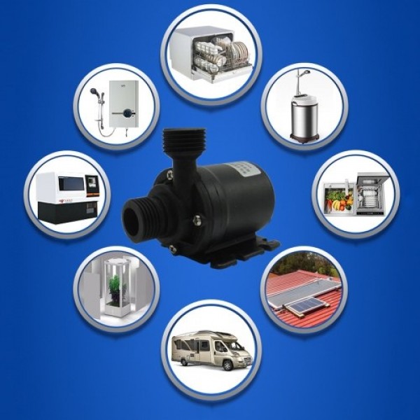 Mini Micro Brushless Submersible Motor Water Pump Ultra Quiet Lift 5M 800L/H Submersible Waterproof Water Pumps