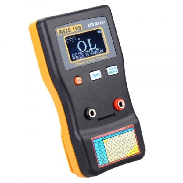 MESR-100 ESR Capacitance Ohm Meter Professional Me...