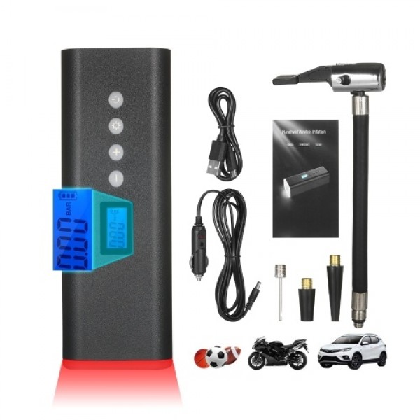 Portable Tire Inflator Air Compressor Hand Held Ti...