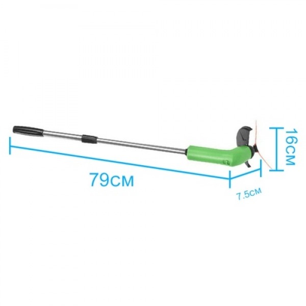 Handheld Lawn Mower Convenient Spin Weeder Grass Cutter Garden Lawn Cordless Weeder Gardening Tool(Battery Not Included)