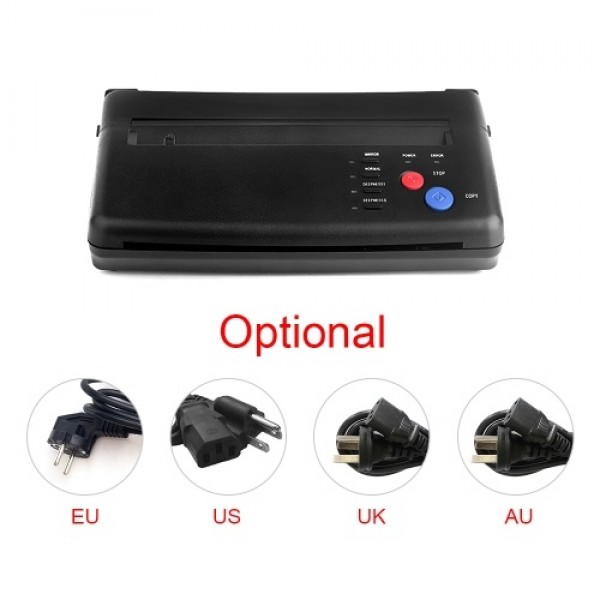 Stencil Machine Portable Tattoo Transfer Machine Printer Drawing Thermal Stencil Maker Copier for A4 Tattoo Transfer Paper, Line