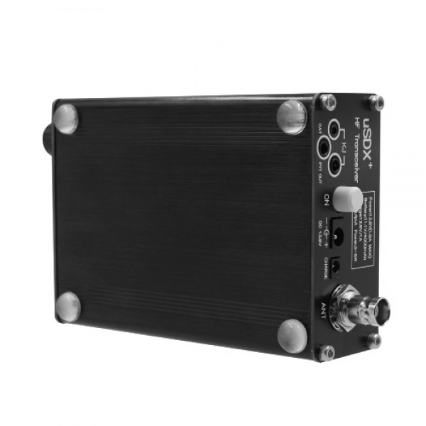 uSDR uSDX+Plus V2 8 Bands SDR Transceivers HF SSB QRP Portable High Frequency Short Waves Transceivers LCD Display Speaker Micro