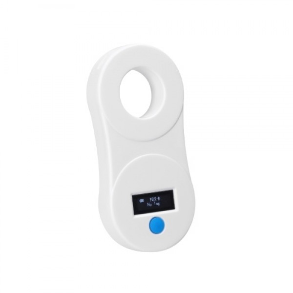 134.2KHz Animal Chip Scanner Handheld Portable Animal Chip Scanning Tool Poultry Pet Management Chip Scanner OLED Display for Ch