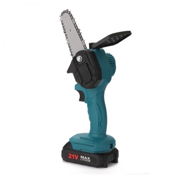 Portable Electric Pruning Saw Rechargeable Small Electric Saws Woodworking One-handed Electric Saw Garden Logging Mini Brushed E