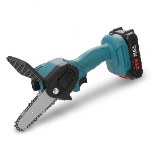 Portable Electric Pruning Saw Rechargeable Small Electric Saws Woodworking One-handed Electric Saw Garden Logging Mini Brushed E