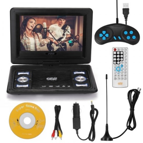 10.1inch High Denifition TV DVD Player Portable VC...