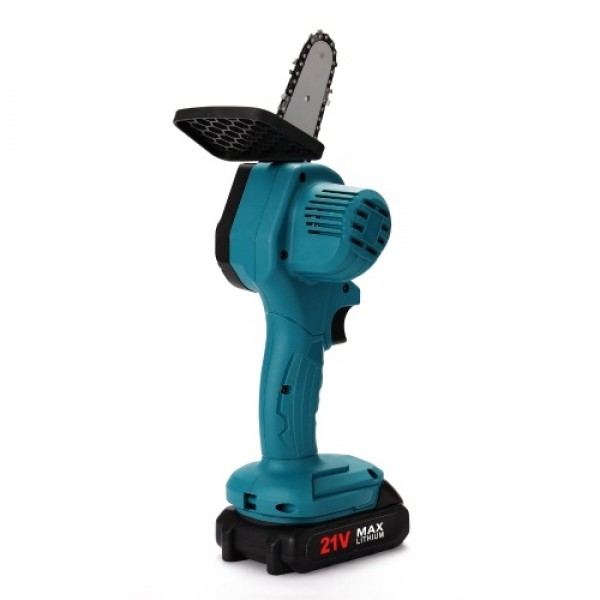 Portable Electric Pruning Saw Rechargeable Small Electric Saws Woodworking One-handed Electric Saw Garden Logging Mini Brushed E