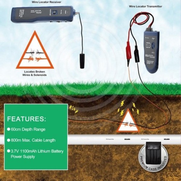Underground Wire Locator NF-816L Underground Cable Detection  Instrument