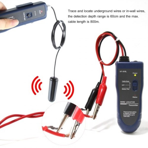 Underground Wire Locator NF-816L Underground Cable Detection  Instrument