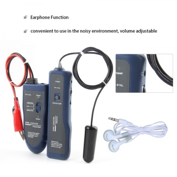 Underground Wire Locator NF-816L Underground Cable...