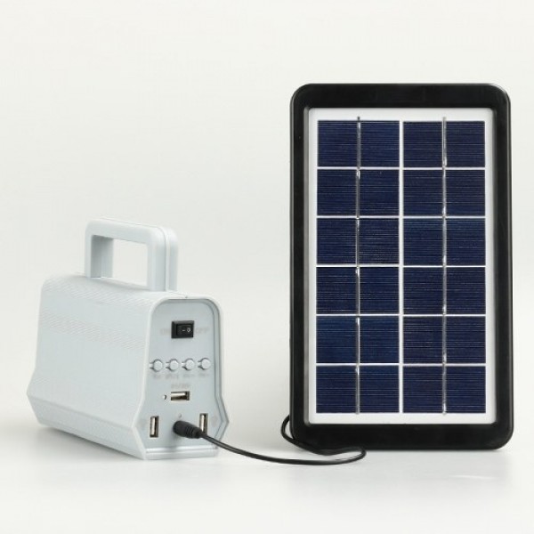 Portable Outdoor Solar Power Ligh System Outdoor Camping Travel Mobiles Solar Panel Bulbs Set Home Outdoor Intelligent BT Speake