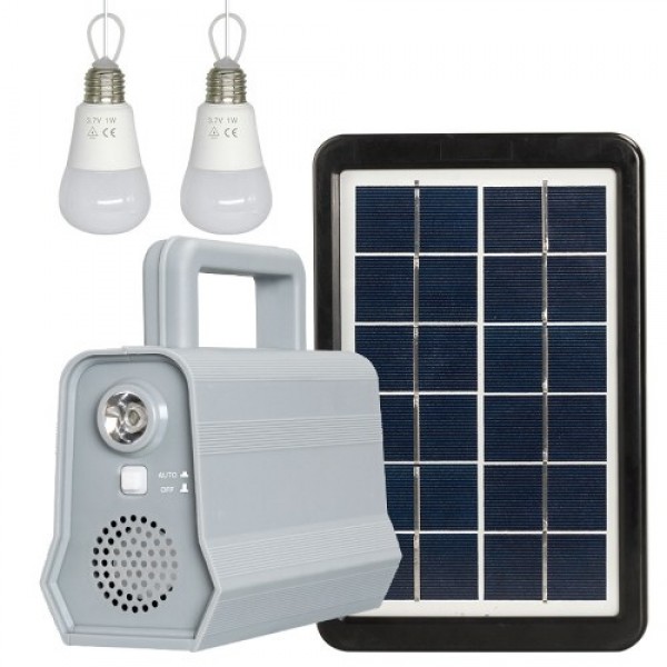Portable Outdoor Solar Power Ligh System Outdoor C...