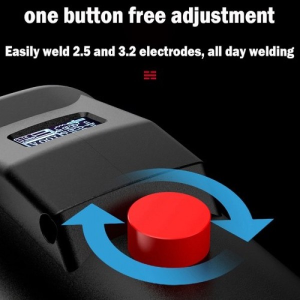 220 V 3000W Handheld Portable Electric Welding Machine Home Automatic Digital Intelligent Welding Machine Current Thrust Adjustm