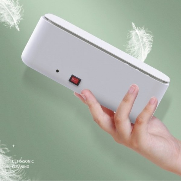 5W USB Power Supplys 45kHz High-frequency Small Cleaning Machine Jewelrys Makeup Brush Glasses Ultrasonics Cleaning Tool Office 